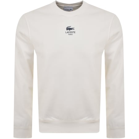 Mens white designer sweatshirt store